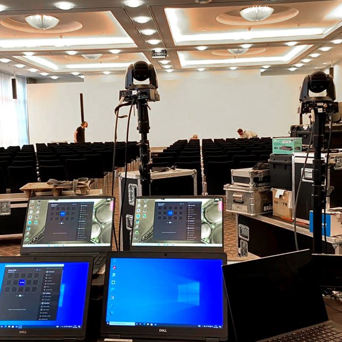 Technischer Aufbau Pega Community Forum Referenz der Green Event Technology